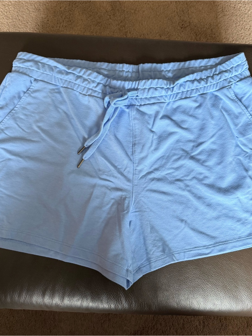 Joe Fresh Light Blue Drawstring Athletic Shorts
